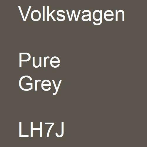 Volkswagen, Pure Grey, LH7J.